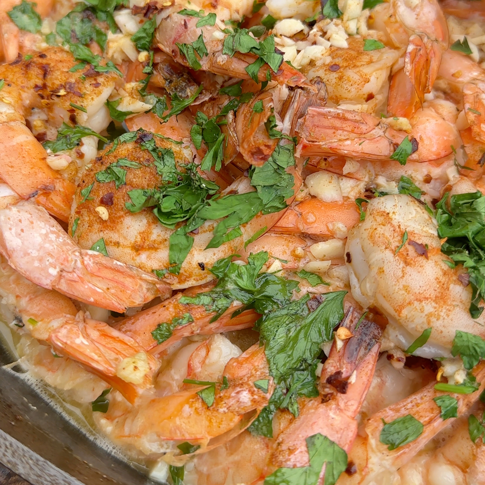 Voodoo Garlic Shrimp