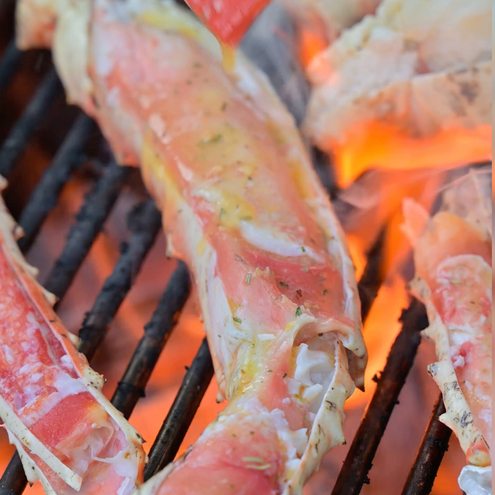 Grilled King Crab Legs